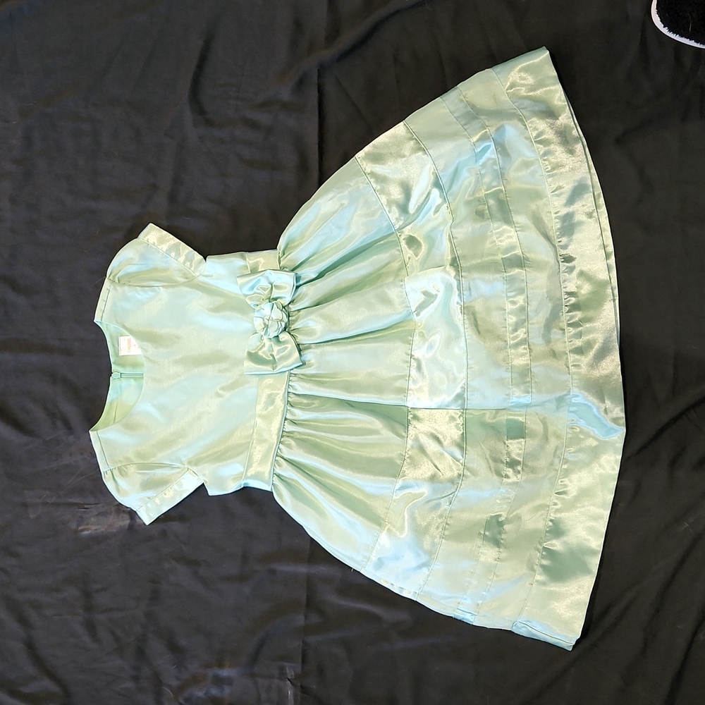 Gymboree size 6 seafoam green formal dress